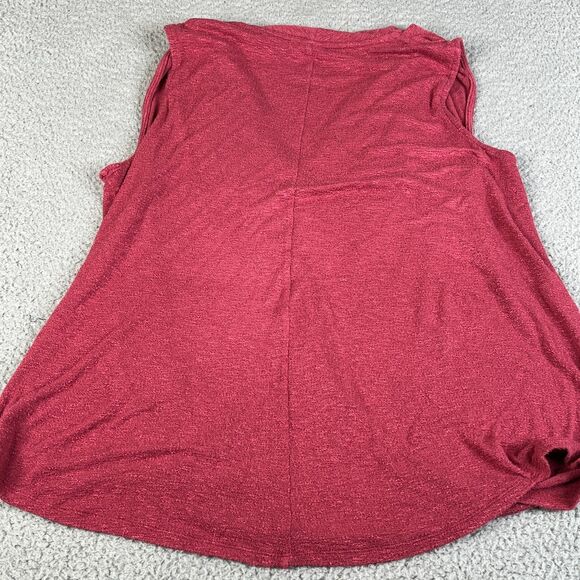 Anthropologie Akemi + Kin Tank Top Womens Medium Sleeveless Drape Neck Rayon - Picture 7 of 11